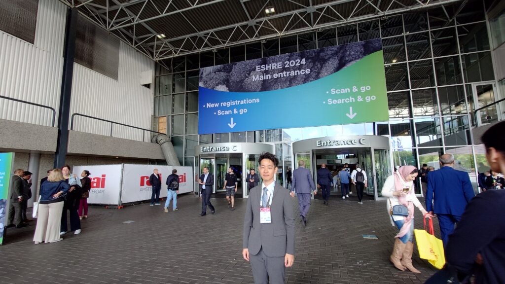 アムステルダム(オランダ)で開催されたヨーロッパ生殖医学会(ESHRE)に参加して